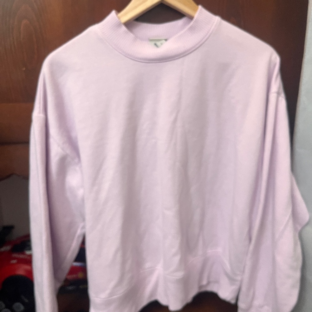 A New Day Purple Crewneck